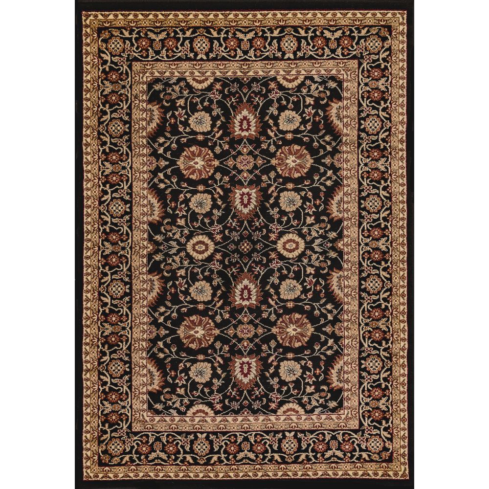 Dynamic Rugs 2803-090 Yazd 2 Ft. X 3.6 Ft. Rectangle Rug in Black